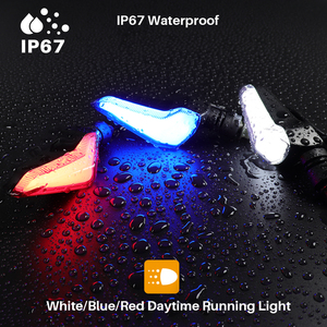 Feux de signalisation latéraux universels pour moto Xinmei, durables, cool, clignotants à flux pour <span class=keywords><strong>Yamaha</strong></span> R15 V3 - Product Image 2