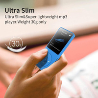 Pemutar MP3 Kosher Layar 1.8 Inci X02 Portabel dengan Speaker