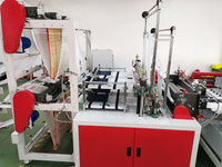 Hoge Snelheid Automatische Plastic Nylon Polybag Sealer Maken Machine T-Shirt Tas Maken Machine Prijs