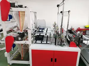 Mesin Penyegel Plastik Nilon Poli Tas Kecepatan Tinggi Otomatis