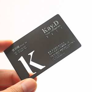 Cheap 300 Pieces Aluminum Metal Business <b>Cards</b> Unique Blanks - Product Image 1