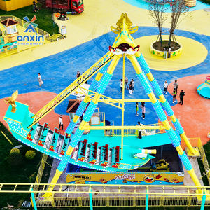 Meilleure vente de bateau pirate de 36 places tour d'amusement durable extérieur réaliste mouvement des vagues océaniques sans danger pour parc d'attractions - Product Image 1
