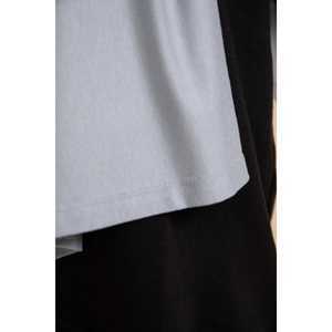 Bufanda de Invierno con Logotipo Personalizado, Bufanda Larga de Algodón y Cachemira Tejida en Gris con Patrón Bordado Estampado Jacquard, Estilo Liso - Product Image 1