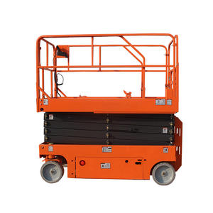 Mini escalera de acceso hidráulica eléctrica vertical de 8m para hombre, elevadores de tijera con construcción de acero aleado y capacidad para 2 personas - Product Image 2