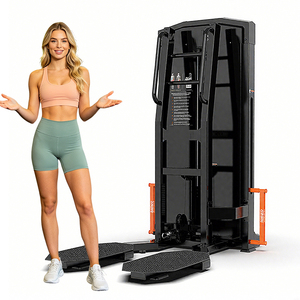 High Quality Commercial Gym Fitness Equipment Body Vertical Heel Lift Trainer Steel Weight Stack <b>Exercise</b> Machine WD-F220 1. Und - Product Image 1