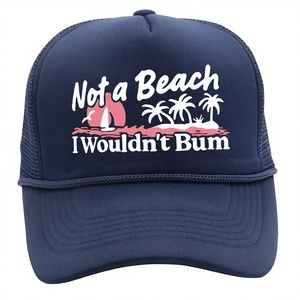 Gorras Trucker Personalizadas de Alta Calidad, 5 Paneles, Malla de Nailon con Logotipo Bordado, Estilo Urbano, Impresión por Sublimación - Product Image 2