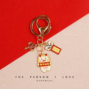 Llavero Festivo Creativo, Exquisito Colgante para Bolso, Llavero del Año del Dragón, Pequeño Regalo para Hombres y Mujeres - Product Image 6