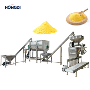 Mezcladora Industrial Automática de Banda Transportadora de Acero Inoxidable con Máquina de Llenado para Envasado de Plástico de Leche en Polvo y Proteína en Polvo - Product Image 2