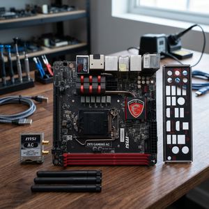 /Z97I GAMING AC <b>Mini</b>-<b>ITX</b> Intel Z97 <b>Motherboard</b> DDR3 Double Channel SATA 32GB LGA 1150 Pin - Product Image 3