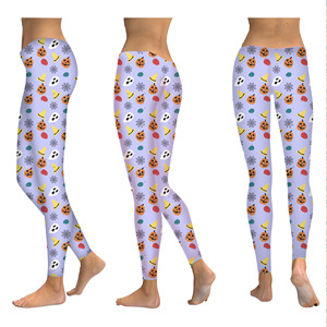 2019 Halloween Fitness Gym Personnalisé Imprimé <span class=keywords><strong>Leggings</strong></span> Pour <span class=keywords><strong>Les</strong></span> Femmes - Product Image 4