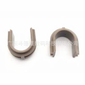 Buje de rodillo inferior Cloaked Cat Fuser para impresora HP M521 M525 P3015 P3015d P3015dn, material PTFE, juego de 2 - Product Image 1