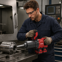 Clé à chocs électrique OBBL OB-3000 21V, entraînement 1 pouce, couple de dénudage des écrous de 3000 Nm pour atelier de flotte de camions, OEM ODM