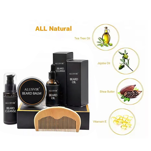 Kit <span class=keywords><strong>per</strong></span> la Cura della Barba con Olio e Balsamo Naturali e Biologici, Etichetta Privata <span class=keywords><strong>per</strong></span> <span class=keywords><strong>Uomo</strong></span> - Product Image 2