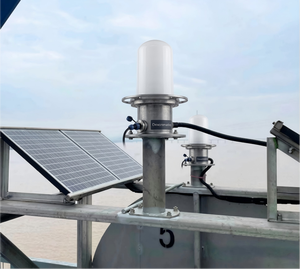 Balise radar marine à double bande en acier inoxydable 316, RACON, bande X, bande S, 10-15 NM, pour bouées côtières - Product Image 4