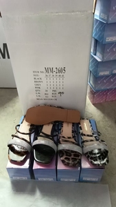 Winter Ankle <b>Boots</b> Women Genuine Leather Flat Heel Round Toe Animal Prints Rhinestones Pull On EVA Midsole <b>Boxed</b> Size 36-41 - Product Image 6