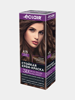 Crème colorante pour cheveux 3D permanente Eclair EC02 en tube, application facile pour usage professionnel, tous types de cheveux, norme de l'industrie, vente en gros