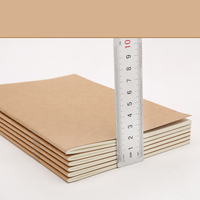 Cahier à spirales en papier kraft, 30 feuilles, personnalisable, possibilité d'imprimer un logo, ligné, A5/B5, cahier d'étudiant