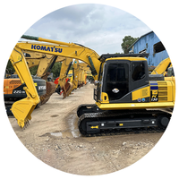 Meilleur prix pour une excavatrice Komatsu Pc130-7 d'occasion, d'origine japonaise, 13 tonnes, faible nombre d'heures, chenillée, diesel, hydraulique, vidéo disponible, FOB CIF