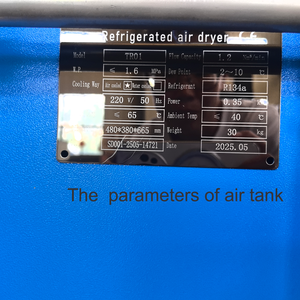 Compresor de Aire de Tornillo PM VSD de 15kw 20hp 8br-13bar de Gran Capacidad de China para Uso Industrial con Alta Eficiencia en Máquinas de <span class=keywords><strong>Calcetines</strong></span> - Product Image 4