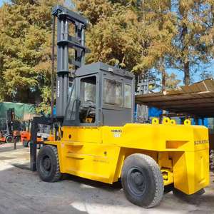 Montacargas diésel Komatsu 160 de 6 toneladas usado original de Japón con desplazador lateral para almacén, puerto, fábrica, construcción, etc. - Product Image 3