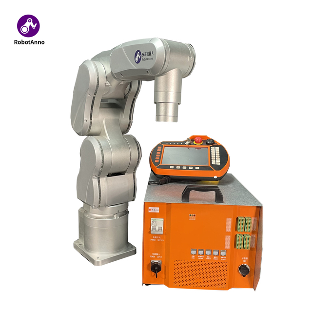RobotAnno Q605 New 6 Axis Industrial Robot Arm 5kg Payload 700mm Radius Picking Cobot Palletizer Manipulator IP54 Protection