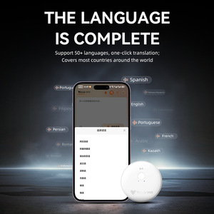 El <span class=keywords><strong>mejor</strong></span> dispositivo electrónico de traductores de idiomas extranjeros, <span class=keywords><strong>traductor</strong></span> en tiempo Real, más de 50 idiomas, traductores inteligentes bidireccionales en línea sin conexión - Product Image 5