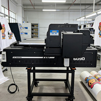 Impresora UV de inyección de tinta DTF 6090 con cabezal de impresión XP600/DX7 para cuero, materiales de cartón, tubos, carcasas de teléfono, insignias, pegatinas - LED automático