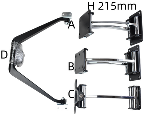 Mécanisme de levage de lit vertical de 230mm de hauteur Mécanisme de table à hauteur réglable Accessoires d'avant en arrière - Product Image 6