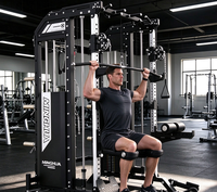 Prix d'usine – Machine Smith commerciale en acier inoxydable, support de barre à guidage linéaire sécurisé pour entraînement de triceps et squats, idéal pour la musculation