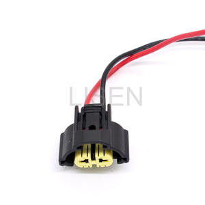 Japon kadın 2 Pin Toyota Vios sis lambası kablo demeti için IAT MAT Mazda 6189-0935 - Product Image 1