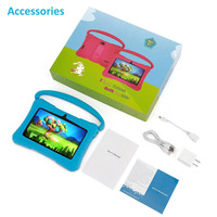 Tablette éducative pour enfants de 7 pouces avec étui, nouvelle tablette Android Intel Dual Core Wi-Fi de marque OEM ODM fabriquée en Chine