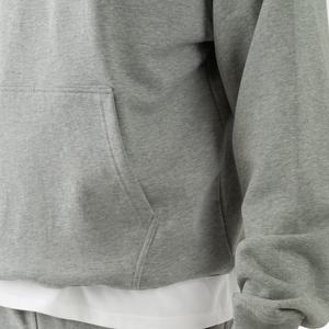 High Quality Hoodie Manufacturers Cotton Thick Plain Heavyweight Gym <b>Hoodies</b> No <b>String</b> Custom Logo Plus Size <b>Hoodies</b> <b>for</b> Men - Product Image 5