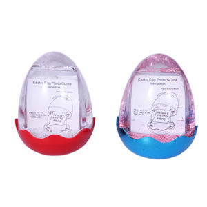 عيد الفصح البيض إطار صور سنو غلوب - Product Image 3