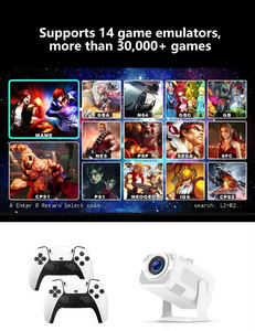 Muzee Gaming Projetor Android 11 8k 3d ISMARTX11 Console de Jogos Inteligente Projetor Home 4k Vídeo Portátil Mini Projetor Android - Product Image 2