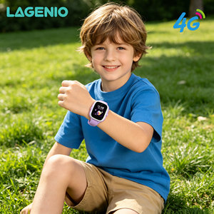 Montre connectée pour enfants LAGENIO L29E avec carte SIM 4G, IP68, SOS, GPS+LBS+WIFI, appels vidéo HD Android, pour enfants - Product Image 1