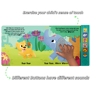 Libros de Sonido Interactivos Musicales <span class=keywords><strong>para</strong></span> Niños con Tapa Dura y Páginas de Cartón Dúplex <span class=keywords><strong>para</strong></span> el Aprendizaje y la Educación Infantil - Product Image 2