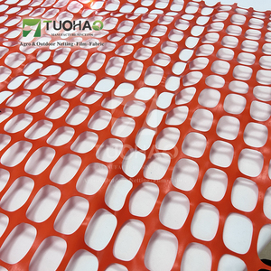 Valla de nieve de plástico de tamaño personalizado/Red de advertencia de valla de seguridad naranja para la seguridad del sitio de construcción - Product Image 4