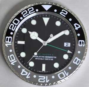 14-Inch Quartz Stainless Steel Modern Design <strong>Wall</strong> <strong>Clock</strong> Luminous Accurate Time Calendar Single Face <strong>Living</strong> <strong>Room</strong> Imported - Product Image 2