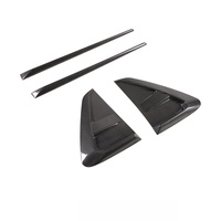 Kit carrosserie aérodynamique en fibre de carbone préimprégnée brillante pour pare-chocs avant et garnitures latérales de Porsche Cayenne Coupé 9YA 9YB 9Y3 2018-2025