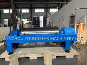 Centrifugeuse horizontale de décanteur de traitement triphasé d'huile de pente à grande vitesse - Product Image 2