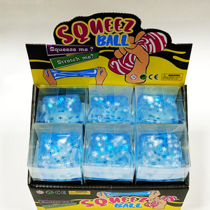 Jouets anti-stress en plastique souple en forme de glaçon, mignons et mous, pour enfants, vente en gros du fabricant, idéaux pour les fêtes - Product Image 5