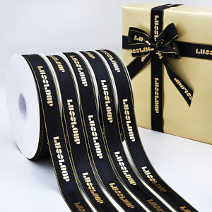 20Mm Polyester <span class=keywords><strong>Ribbon</strong></span> Thân Thiện Với Môi Số Lượng Lớn Polyester <span class=keywords><strong>Nylon</strong></span> Tùy Chỉnh In Hoa Cho Sinh Nhật Lễ hội Ruy Băng & Cung 6/8 Inch - Product Image 3