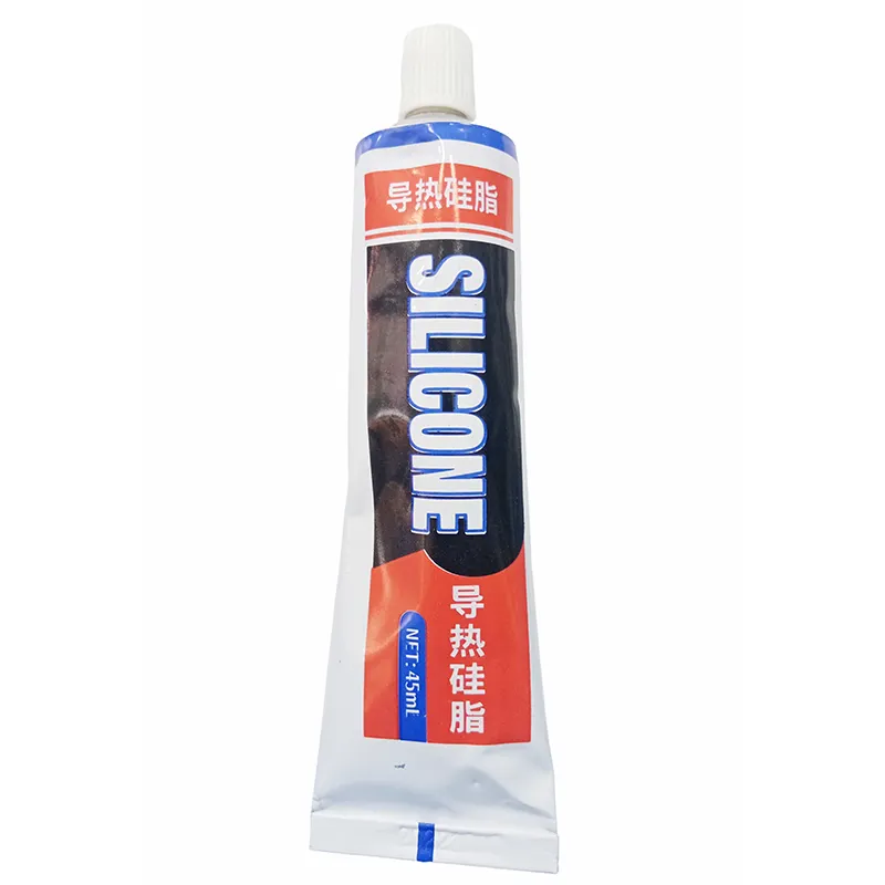 50ml tube of thermal grease, white thermal grease paste, silicone resin compound, used for computer central processing unit GPU