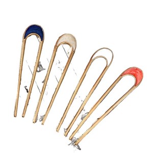 Diseño de aleación simple de alto grado elegante <span class=keywords><strong>corto</strong></span> en forma de U horquilla de disco que combina con todo <span class=keywords><strong>para</strong></span> ocasiones de fiesta - Product Image 5