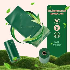 Custom Eco-Friendly Simple Lavender Scent Biodegradable <b>Compostable</b> Degradable Dog Poop <b>Bags</b> - Product Image 4