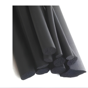 Schwarze runde <span class=keywords><strong>Gummi</strong></span>-Voll schwamms chnur 8mm - Product Image 4