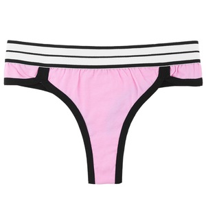 Plus Size Women's Sexy Thong <strong>Underwear</strong> - Stretchy Brazilian Bikini Panties for BBW Comfortable Lace &amp; Cotton <strong>Gusset</strong> - Product Image 5