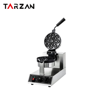 Gaufriers professionnels électriques pour les boutiques de desserts et les kiosques à snacks, personnalisation légère possible