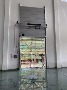 <span class=keywords><strong>Porte</strong></span> <span class=keywords><strong>de</strong></span> <span class=keywords><strong>garage</strong></span> sectionnelle en aluminium isolée et silencieuse à enroulement - Product Image 3