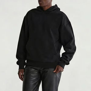 Sudaderas con Capucha de Moda Y2K de Algodón Oversized Pulóver con Logo Personalizado Ropa de Calle Unisex de Alto Gramaje Sudaderas Holgadas de Moda Ropa Unisex - Product Image 4